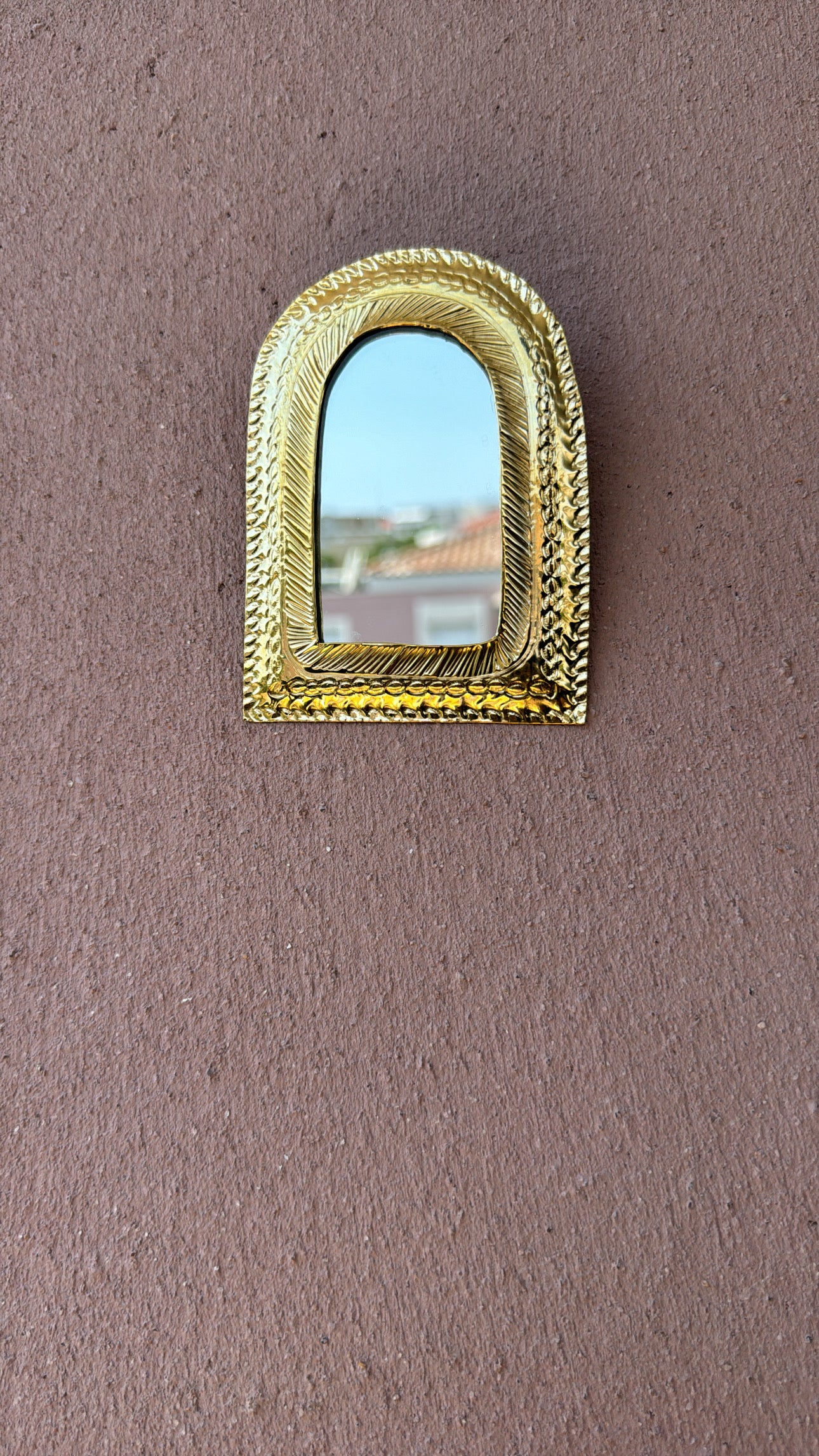 Petit miroir Laiton