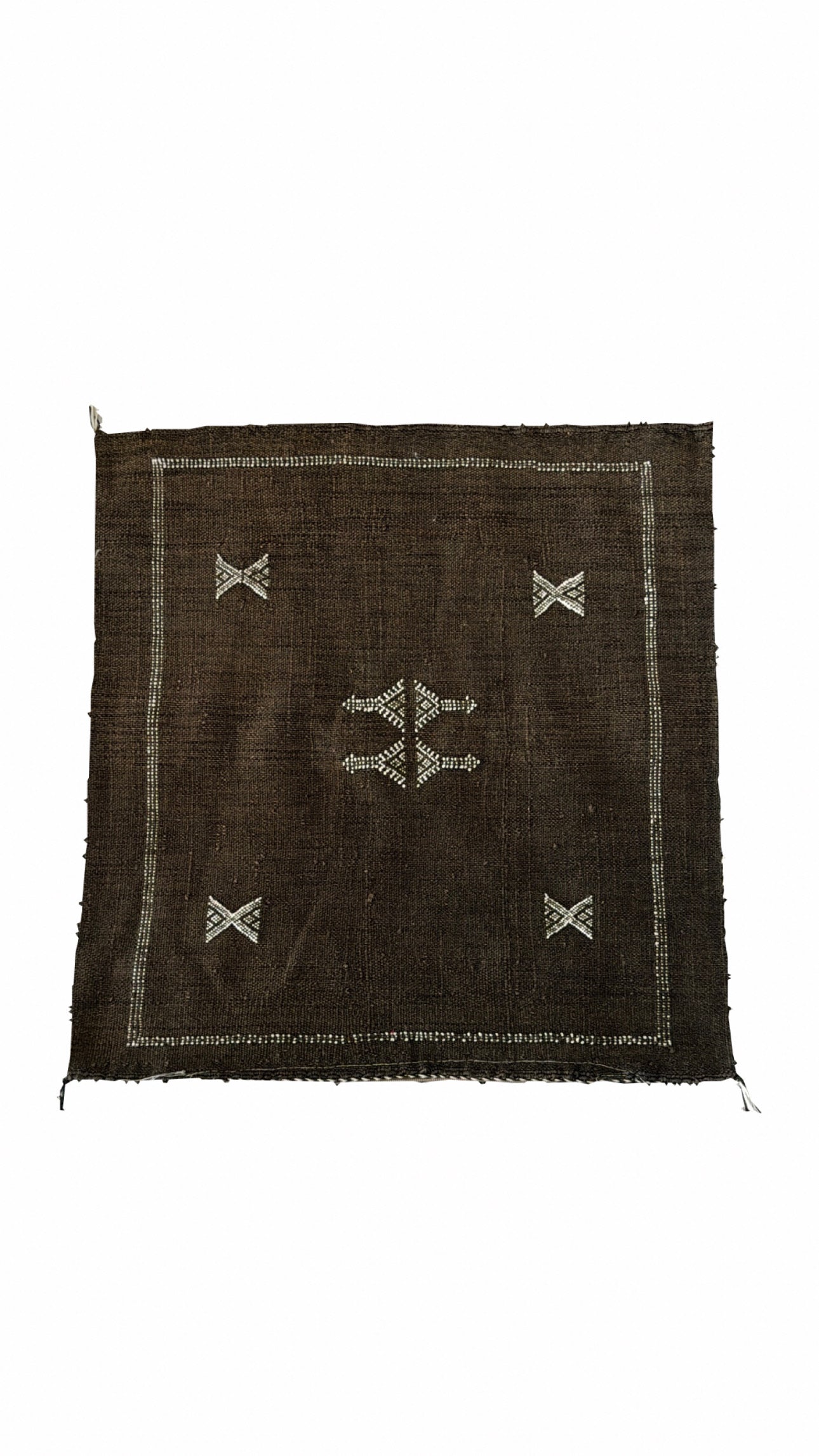 Coussin Sabra en soie de cactus