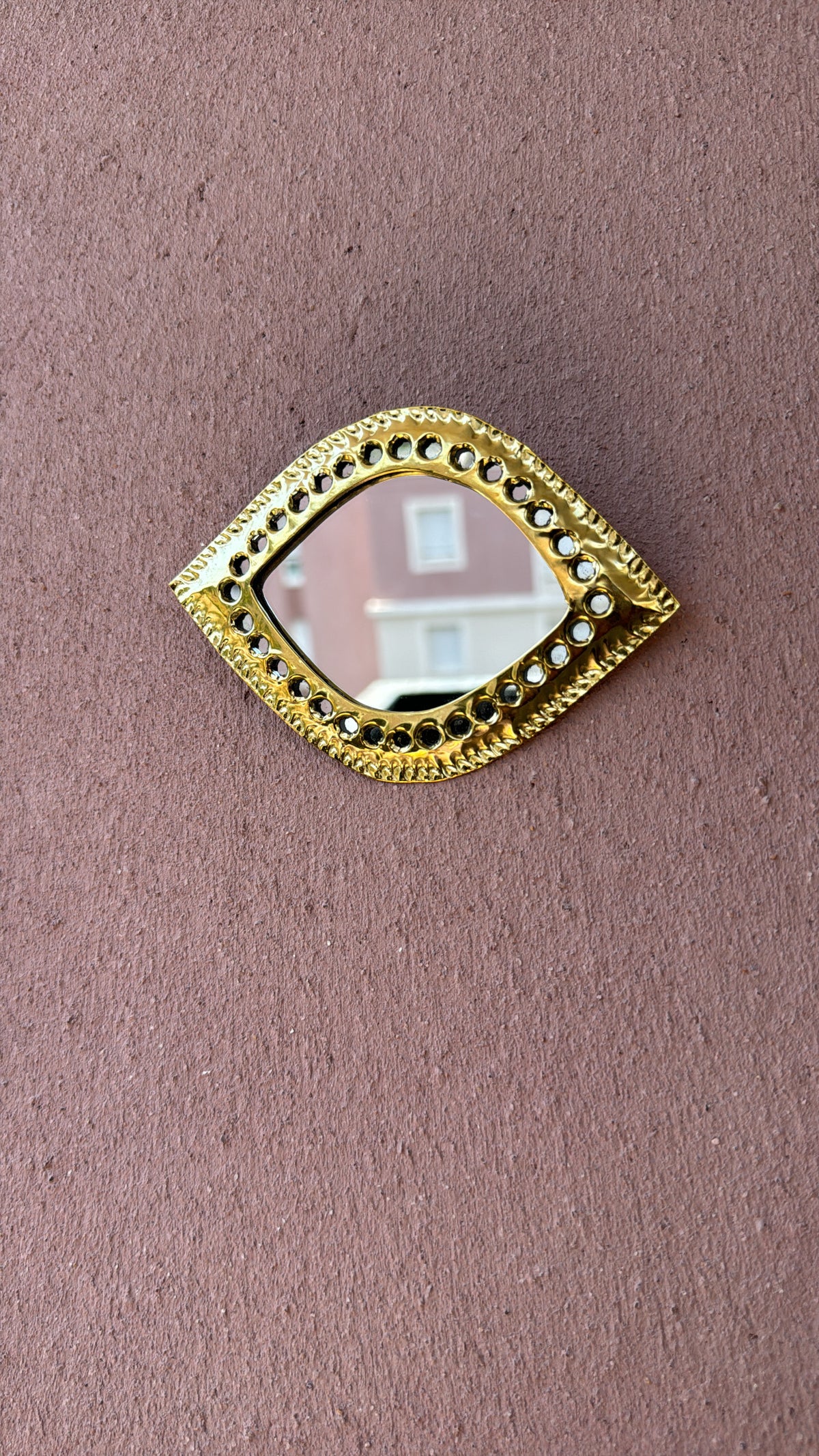 Petit miroir Laiton