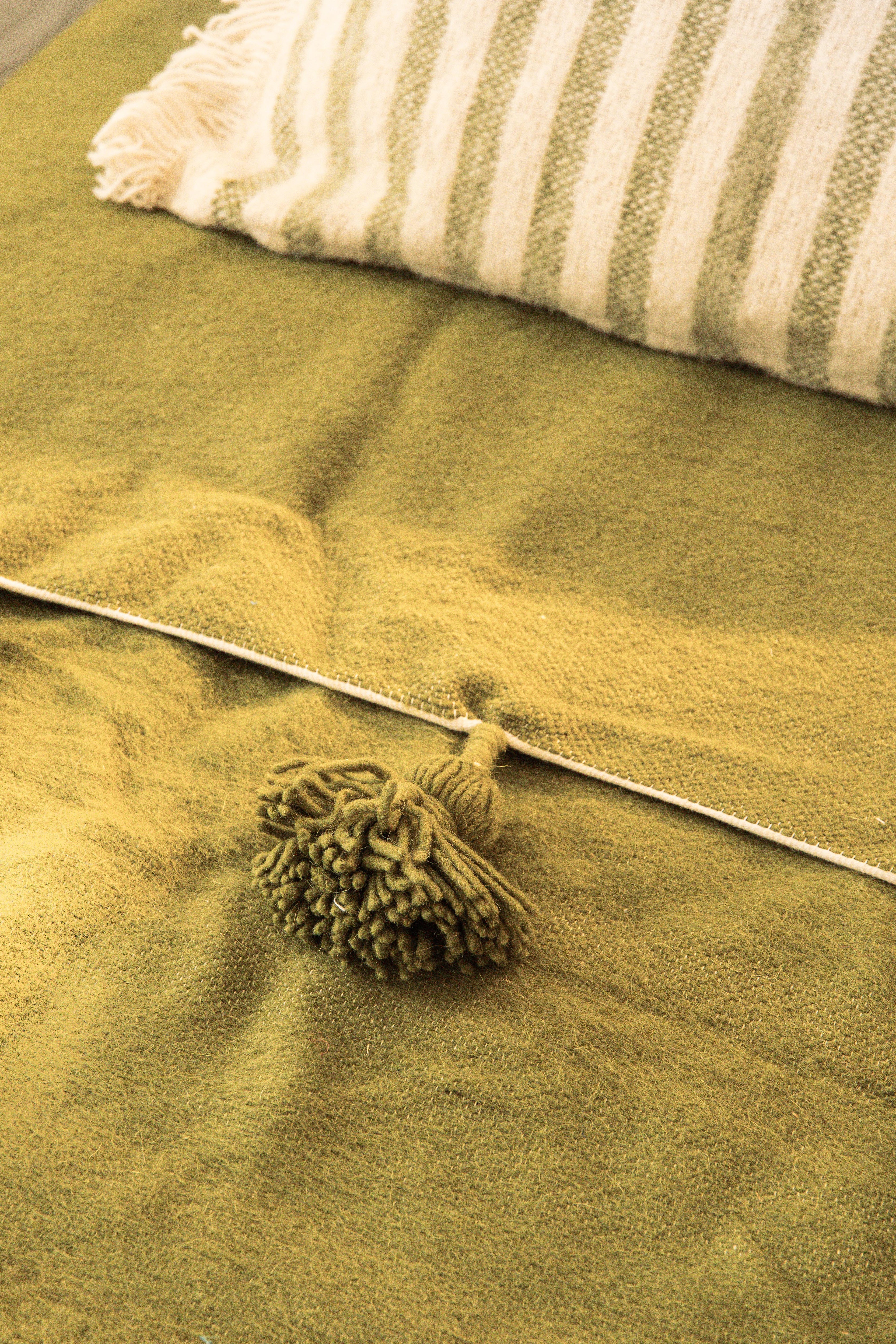 Plaid en laine - Uni