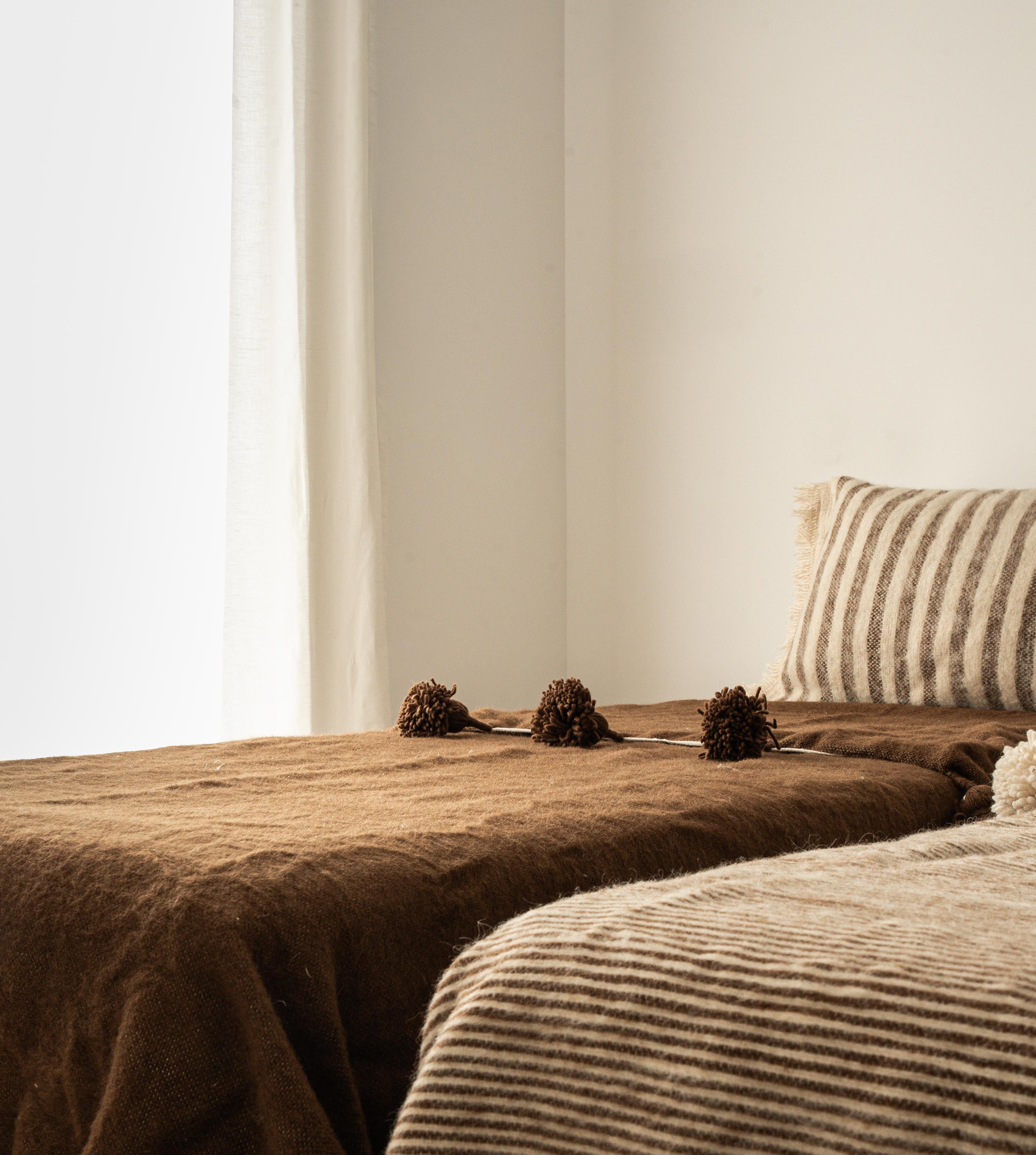 Plaid en laine - Uni