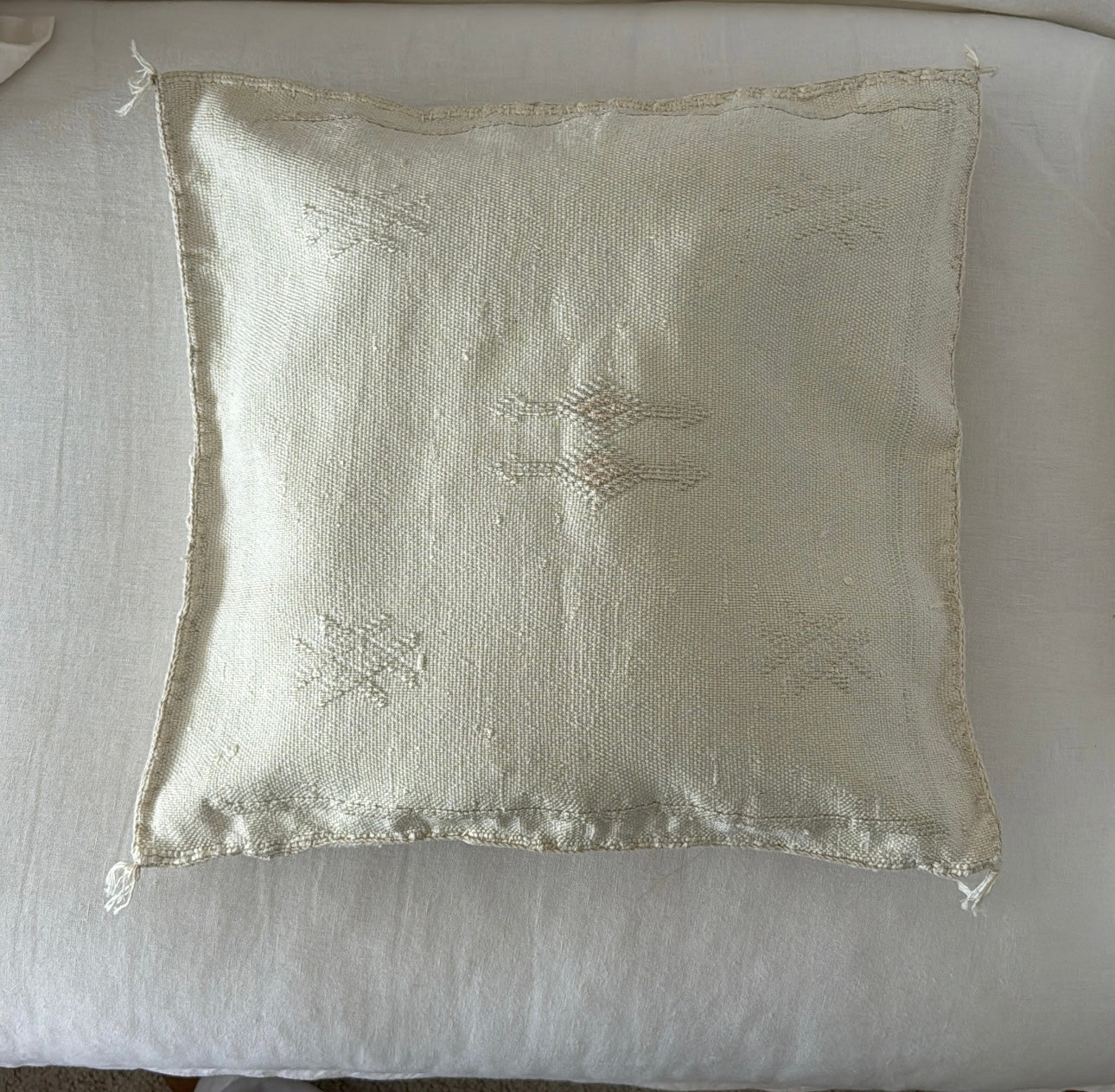Coussin Sabra en soie de cactus