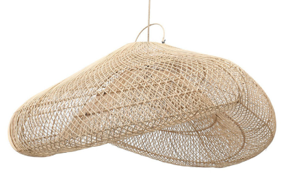 Lustre en rotin