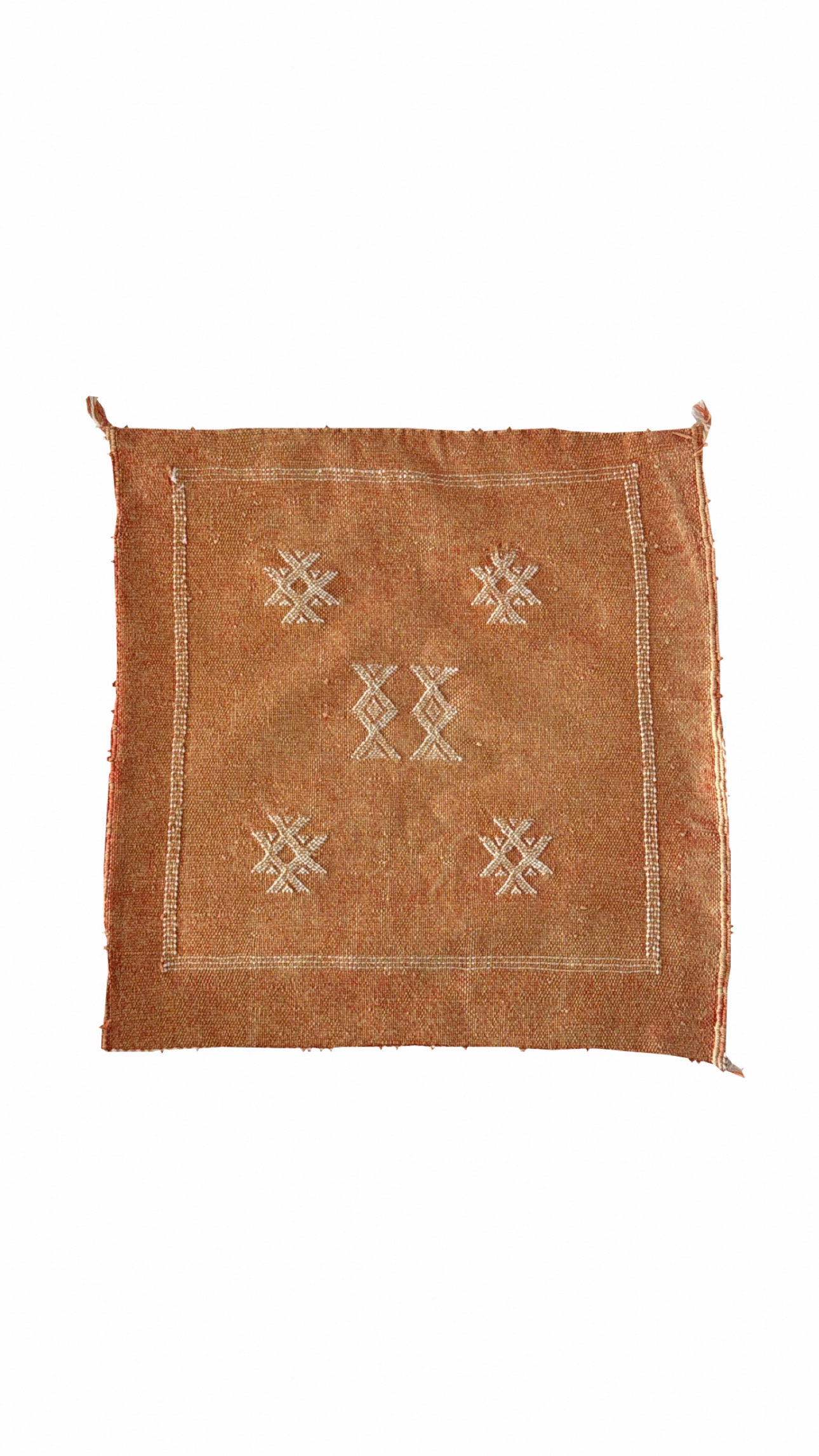 Coussin Sabra en soie de cactus
